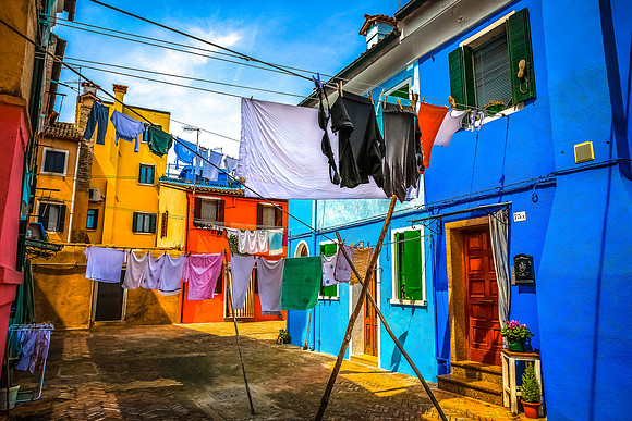 Laundry Day in Burano